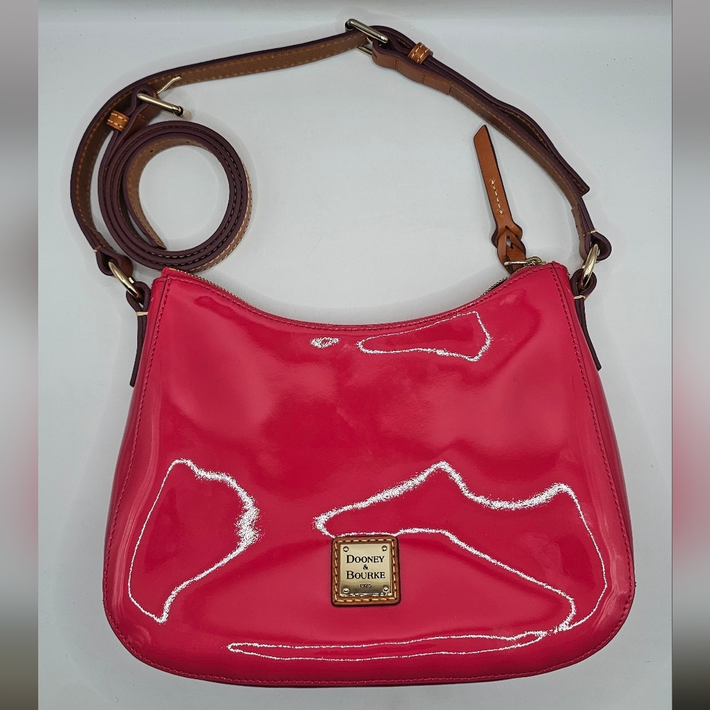 Dooney Bourke Patent Leather Small Kiley Crossbody